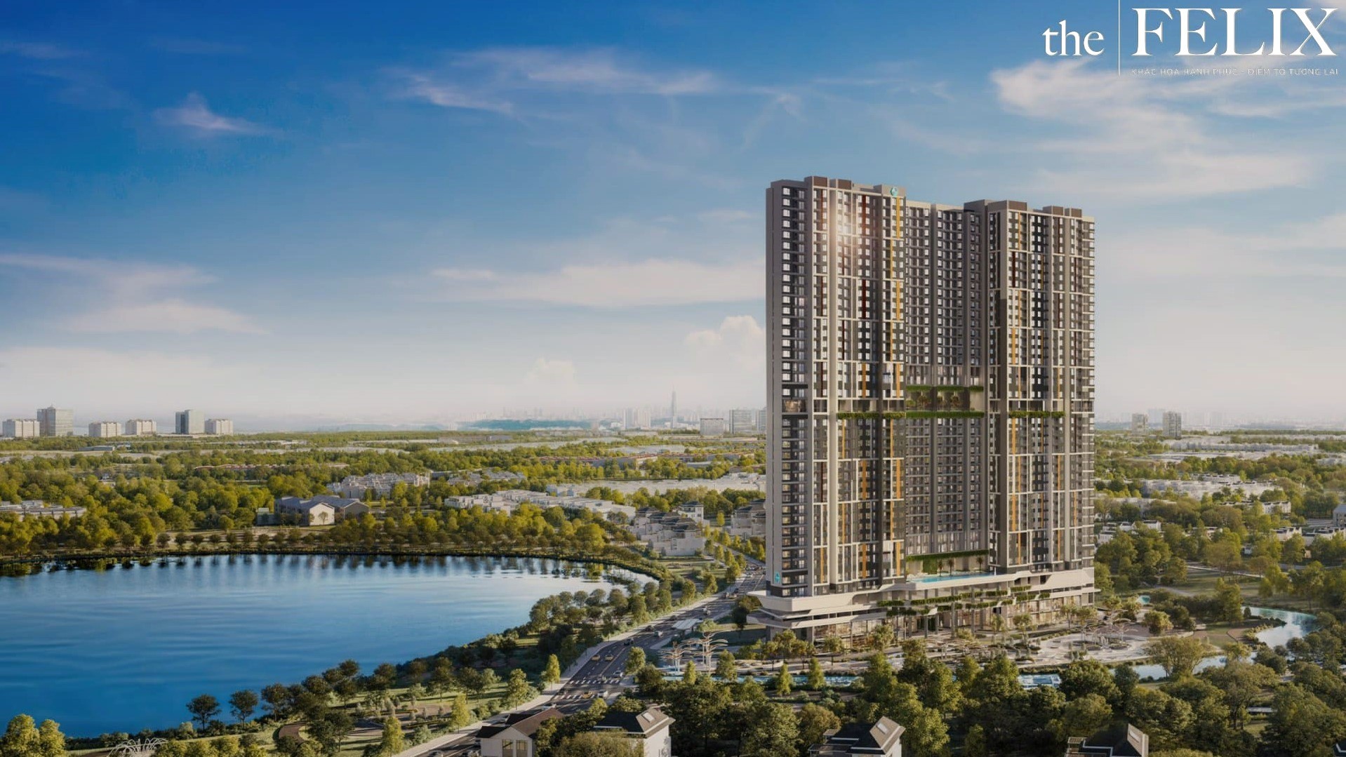 Phối cảnh dự án Căn hộ The Felix, Thuận An, Bình Dương