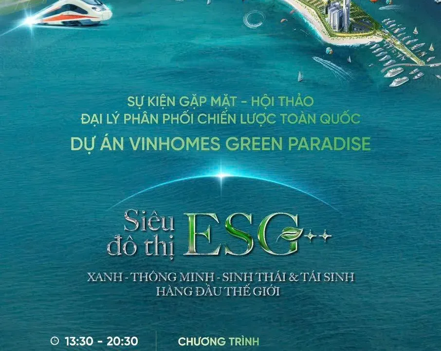 Sự kiện Hội thảo & Gặp gỡ Đại lý phân phối chiến lược Vinhomes Green Paradise