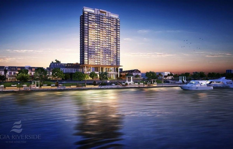 Kiến trúc hiện đại của An Gia Riverside, một dự án của An Gia Investment