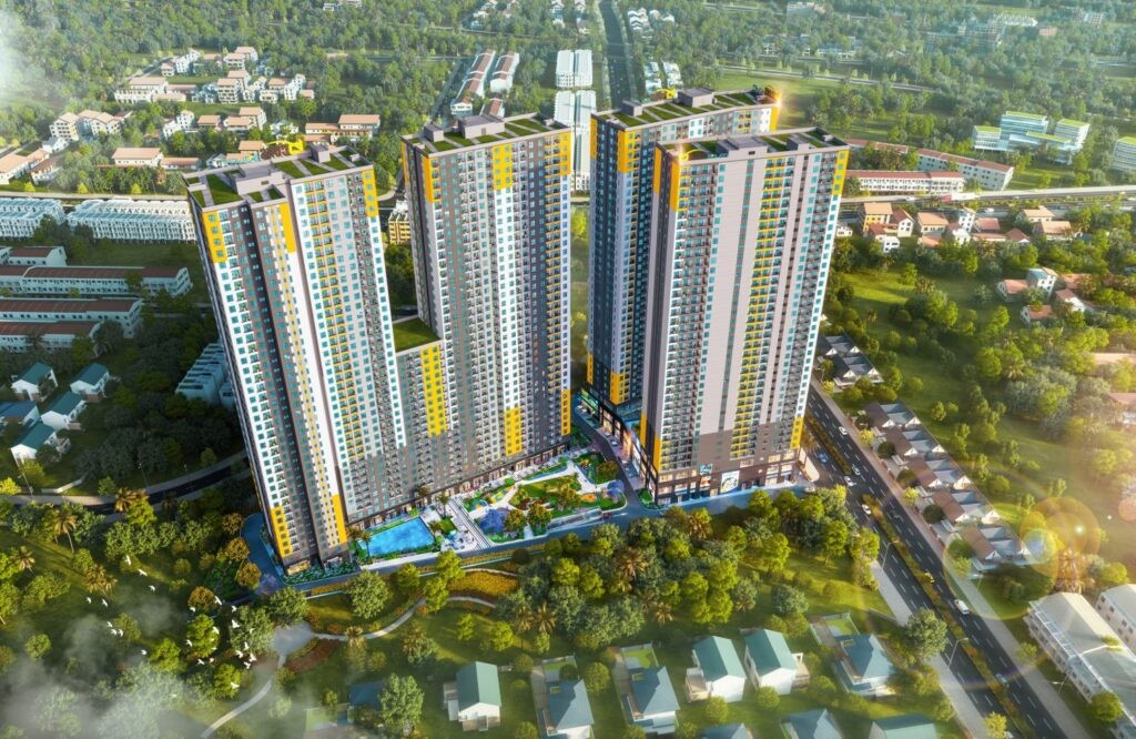 Phối cảnh Bcons Solary Dĩ An, dự án căn hộ tiềm năng