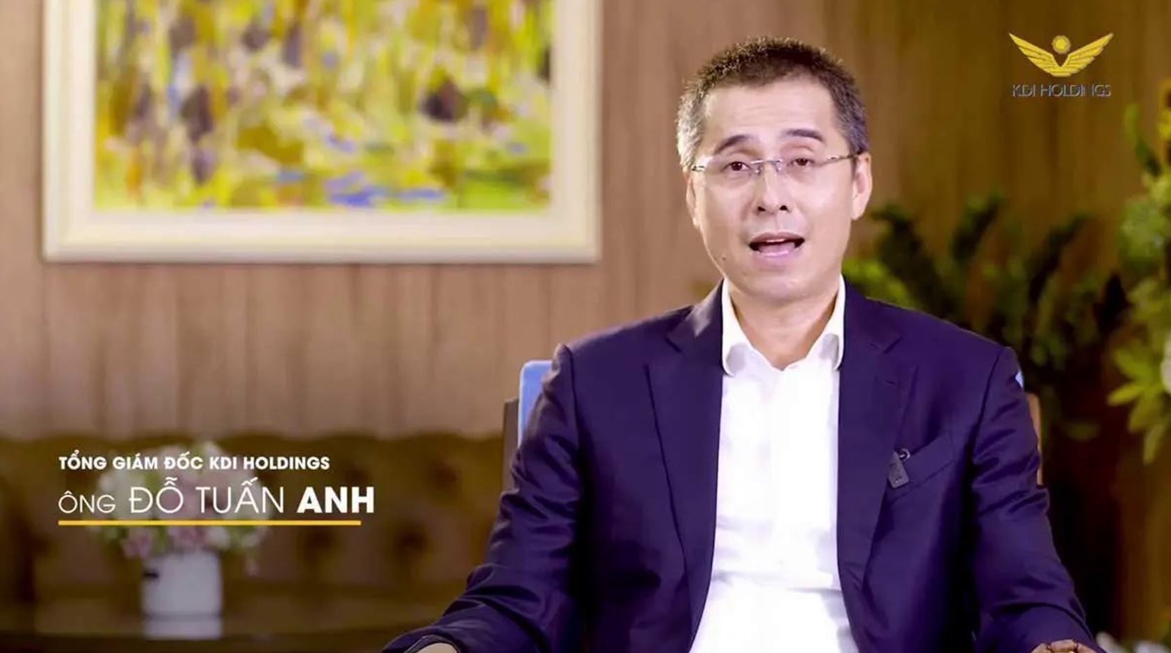 Chủ tịch HĐQT KDI Holdings Đỗ Tuấn Anh