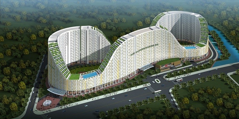 Phối cảnh tổng thể căn hộ River City Quận 7 do An Gia Group phát triển