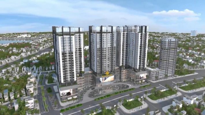 Mặt tiền chung cư cao cấp Sun Grand City Ancora Residence Hà Nội