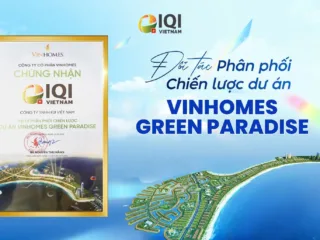IQI Việt Nam – Đại lý chiến lược phân phối siêu đô thị biển Vinhomes Green Paradise