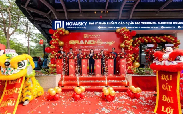 NOVASKY KHAI TRƯƠNG VĂN PHÒNG CHI NHÁNH MIỀN NAM – CỘT MỐC MỚI CHO HÀNH TRÌNH MỞ RỘNG VÀ BỨT PHÁ