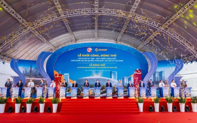 Sun Group “Chơi Lớn” 145.000 Tỷ Đồng: Động Thổ Siêu Dự Án Rạch Chiếc – Biểu Tượng Thể Thao Mới Của TP.HCM