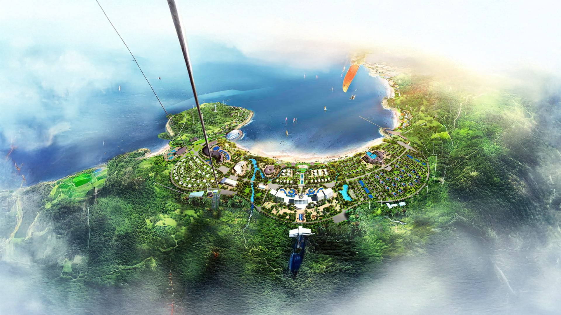 Siêu dự án 44.000 tỷ của Vingroup tại thành phố đáng sống nh - Hinh 1