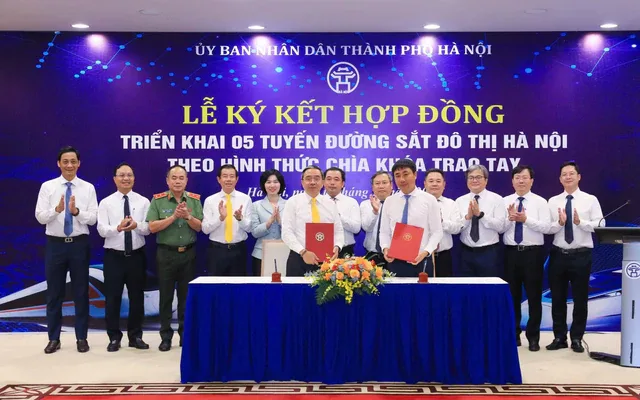 Vinhomes – SGC ký làm 5 tuyến metro Hà Nội, vốn gần 900.000 tỷ đồng