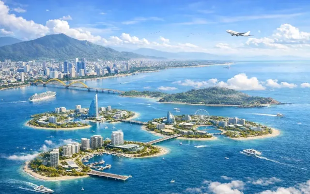 Quy hoạch chung Đà Nẵng đến 2050: hơn 2.000ha lấn biển cho 400.000 dân