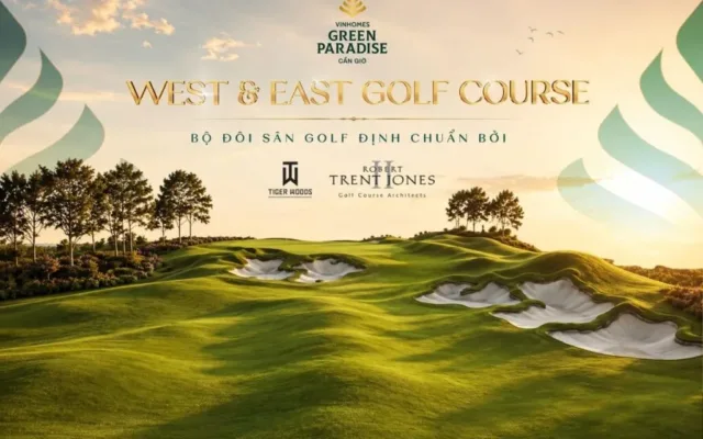 Vinhomes Green Paradise ấn định khai trương sân golf 155 ha ngày 1/7/2027