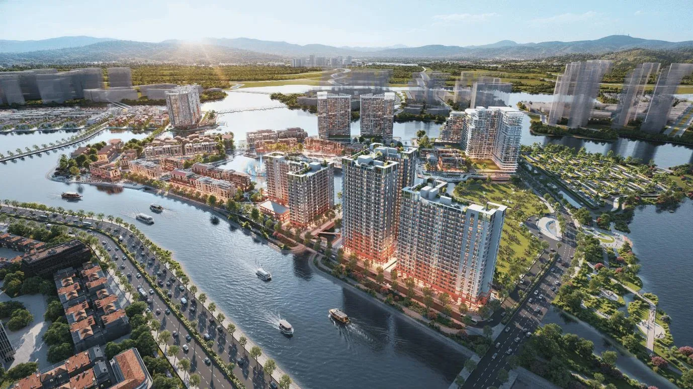Phối cảnh dự án The Fest thuộc đại đô thị Charmora City của Sun Group tại Nam Nha Trang