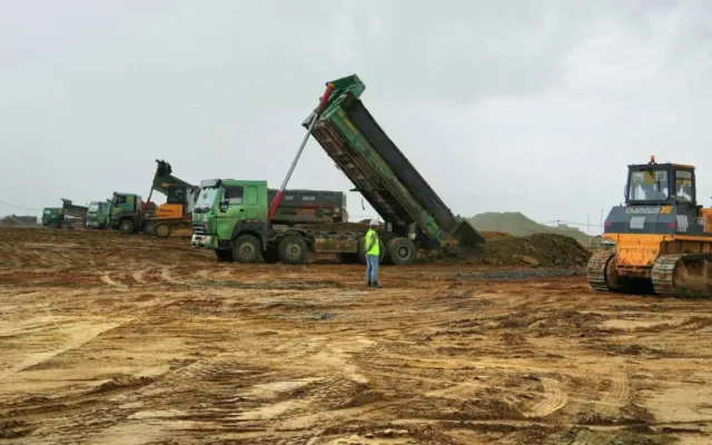 Hà Tĩnh san lấp Khu công nghiệp Vinhomes Vũng Áng, GPMB xong 487,7/500ha